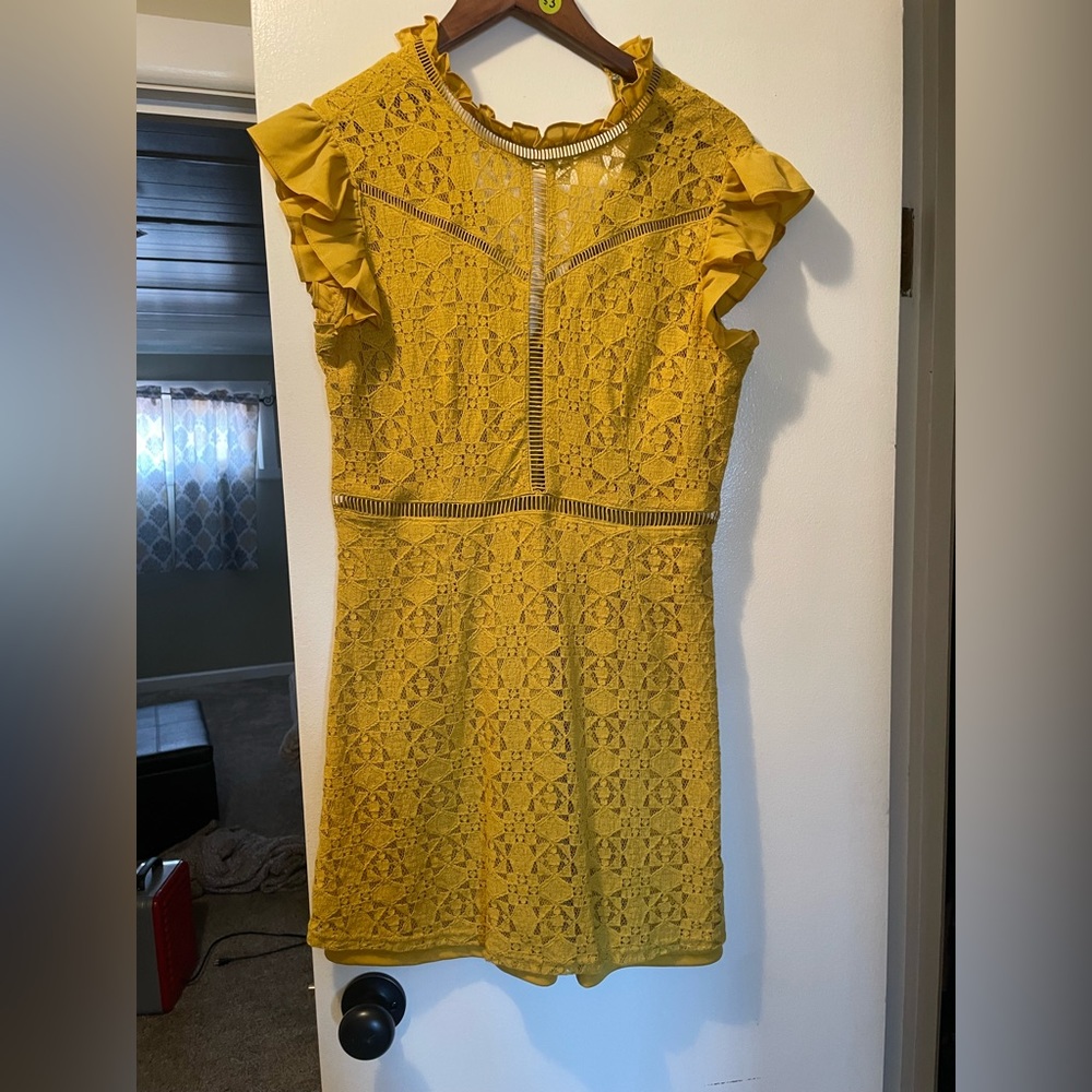 Yellow dress